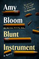 Blunt instrument