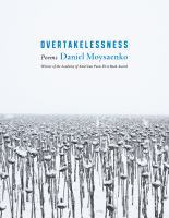 Overtakelessness : poems
