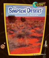 The Simpson Desert of Australia