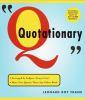 Go to record Random House Webster's quotationary