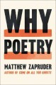Go to record Why poetry