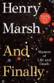 Go to record And finally : matters of life and death