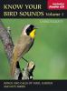 Go to record Know your bird sounds: Volume 1 songs and calls of yard, g...