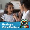 Go to record Having a voice matters