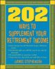Go to record 202 ways to supplement your retirement income