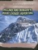 Go to record Hillary and Norgay's Mount Everest adventure